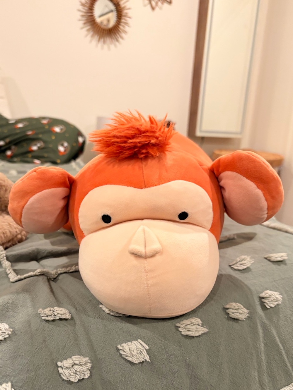 Pillowfort Orange Weighted Monkey